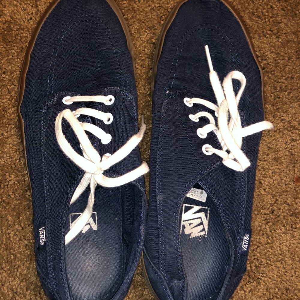 Dark Navy Blue Vans